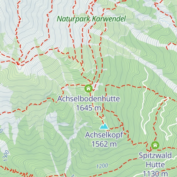Map of Achselbodenhütte