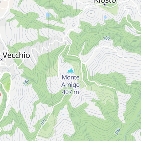 Map of Monte Arnigo