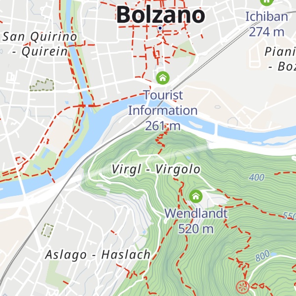 Map of Virgolo