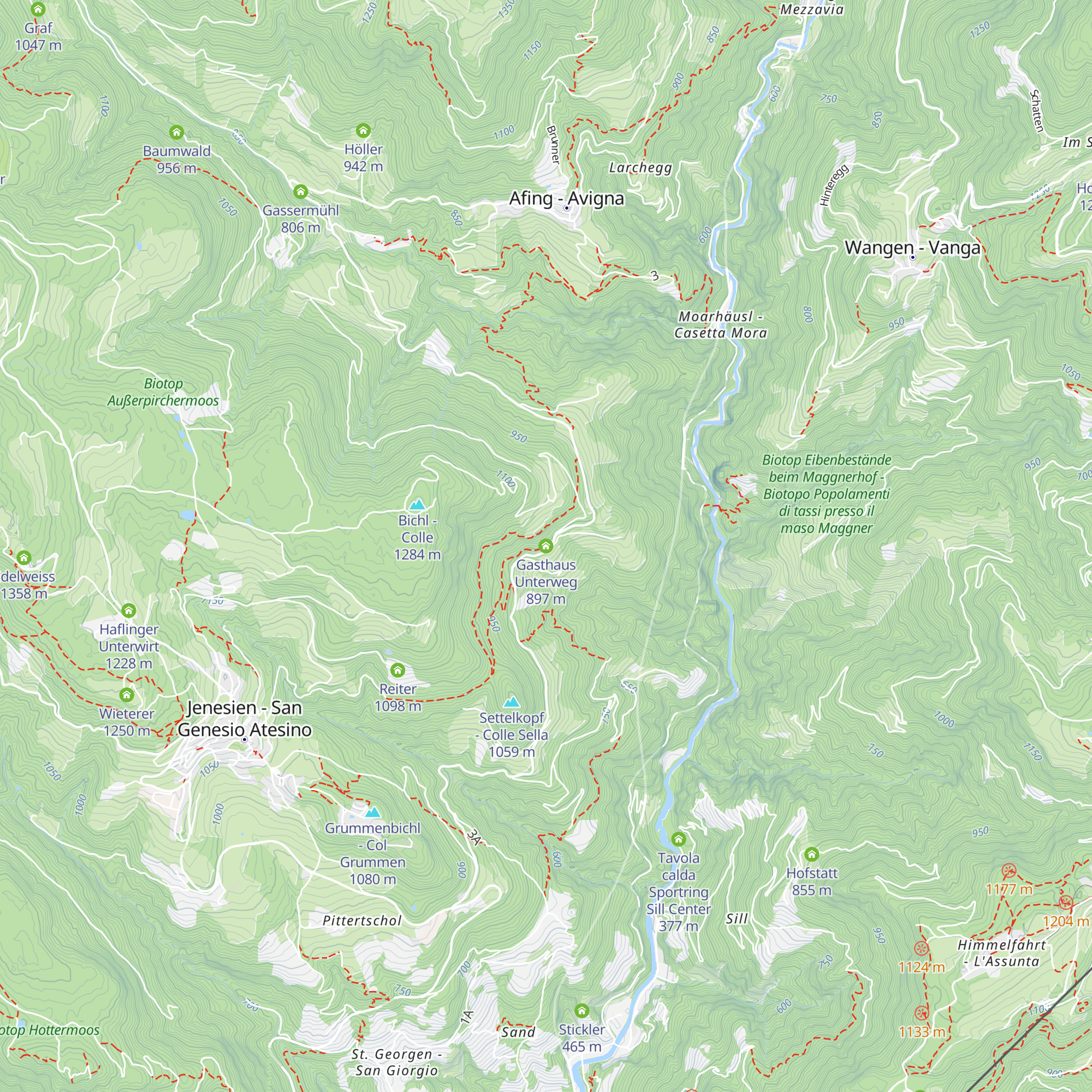 Gasthaus Unterweg map