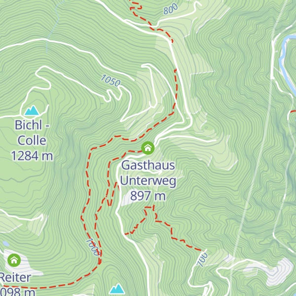 Map of Gasthaus Unterweg