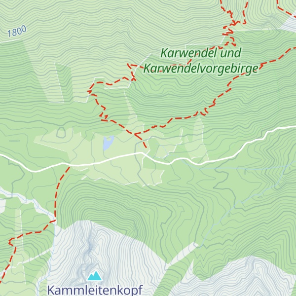 Map of Vereiner Alm