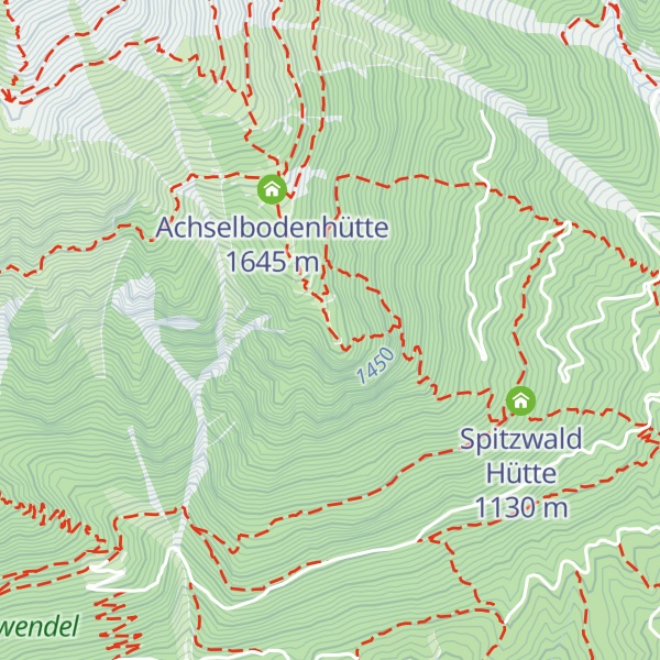 Map of Achselkopf