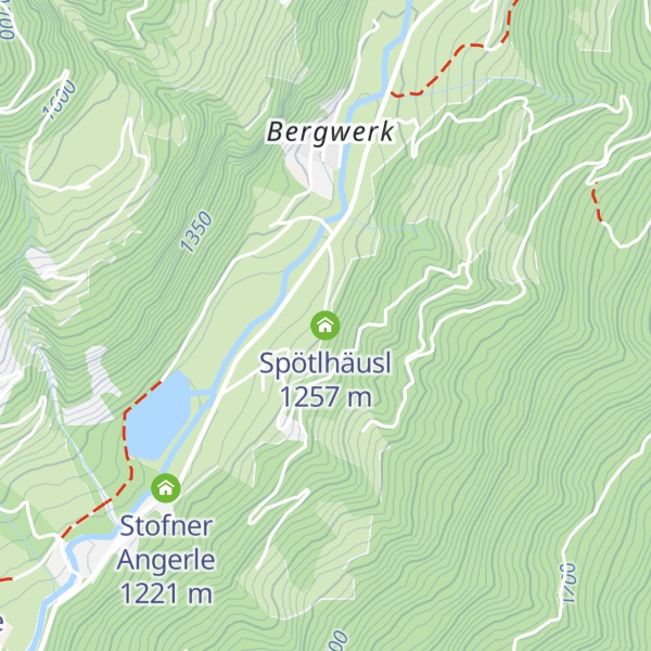 Map of Spötlhäusl