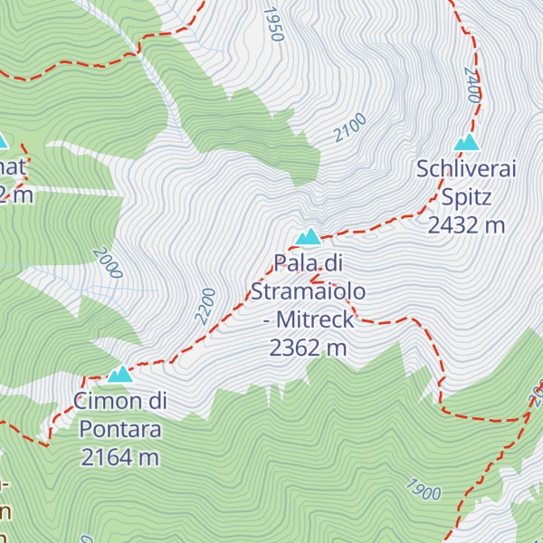 Map of Uomo Vecchio