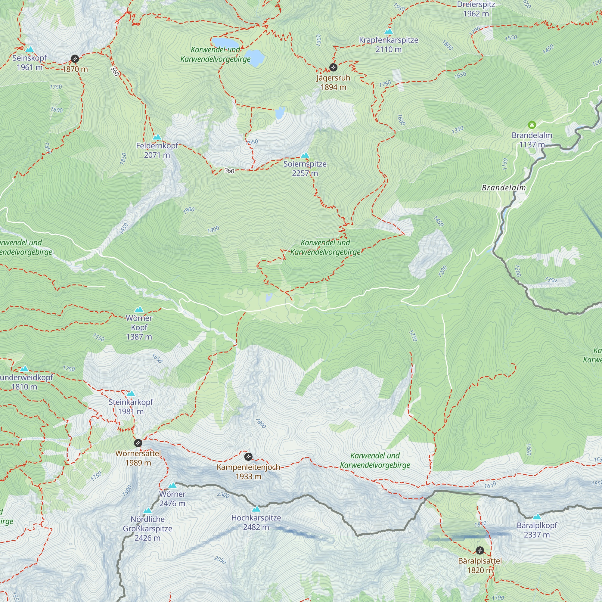 Krinner-Kofler-Hütte map