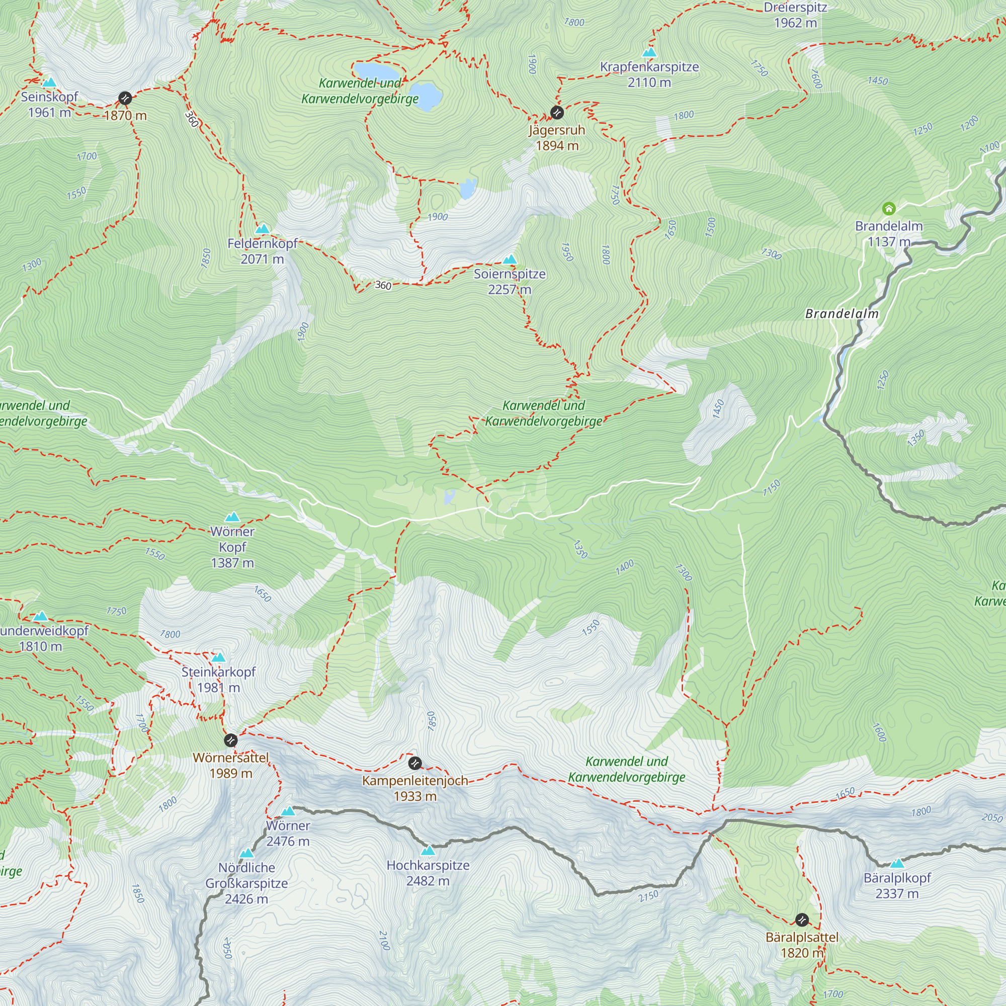 Krinner-Kofler-Hütte map
