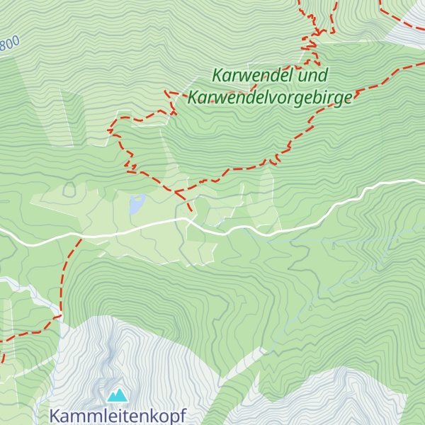 Map of Krinner-Kofler-Hütte