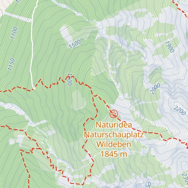 Map of Wildeben