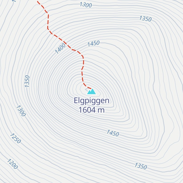 Map of Elgpiggen