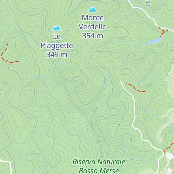 Map of Poggio La Cava