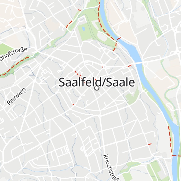 Map of Tourist-Information Saalfeld
