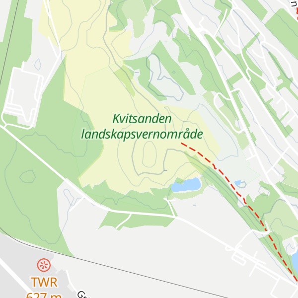 Map of Kvitsanden