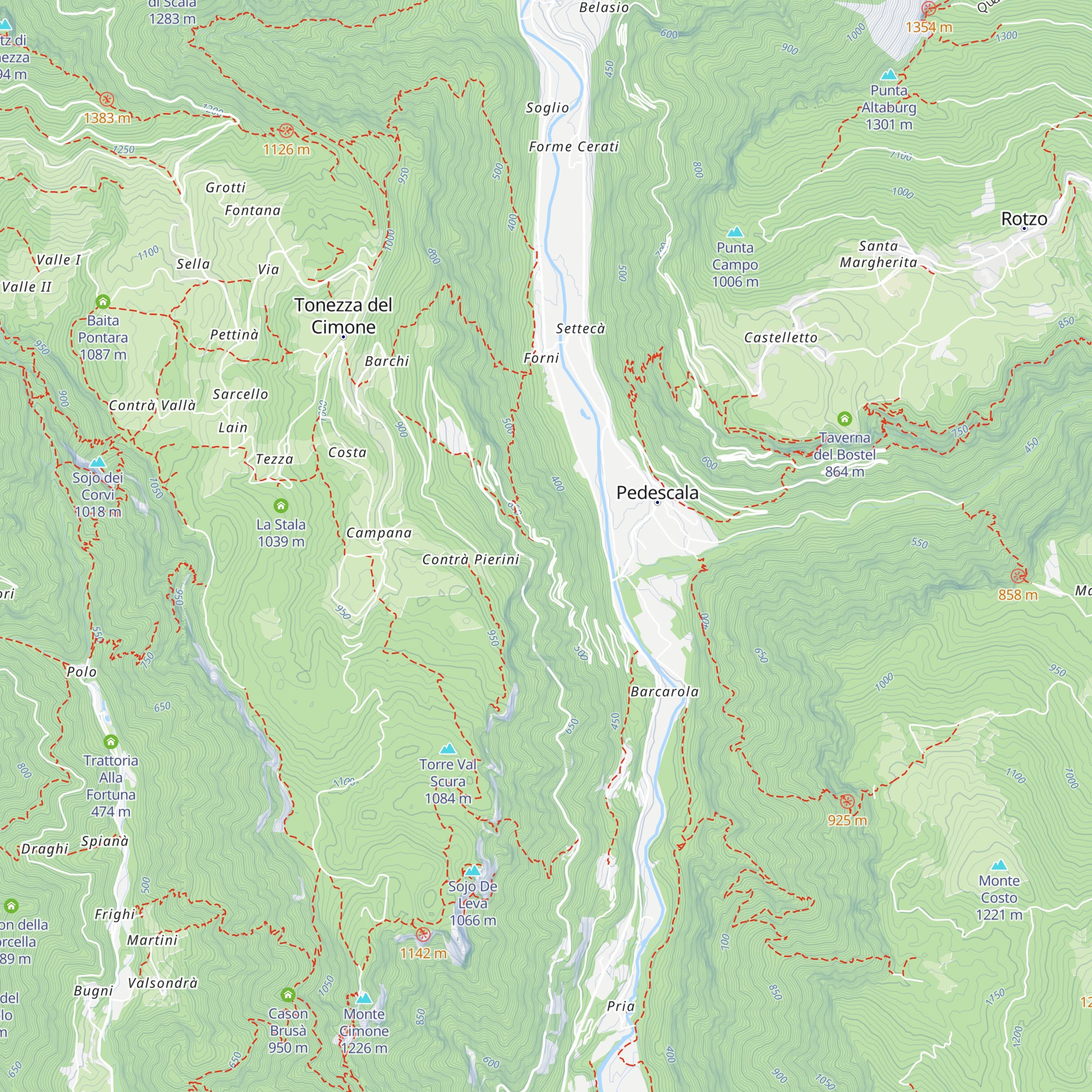 Ex Osteria Costa del Vento map