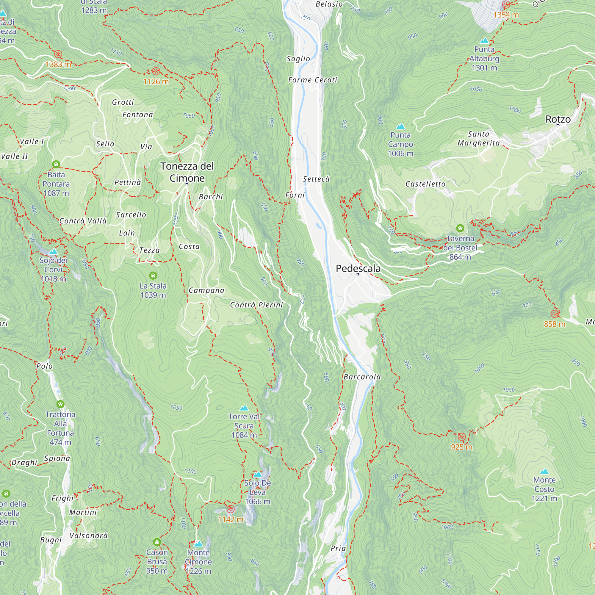 Ex Osteria Costa del Vento map