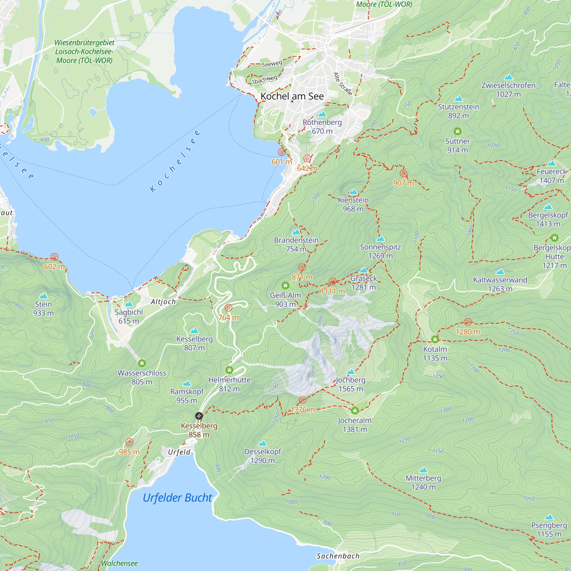 Geiß-Alm map