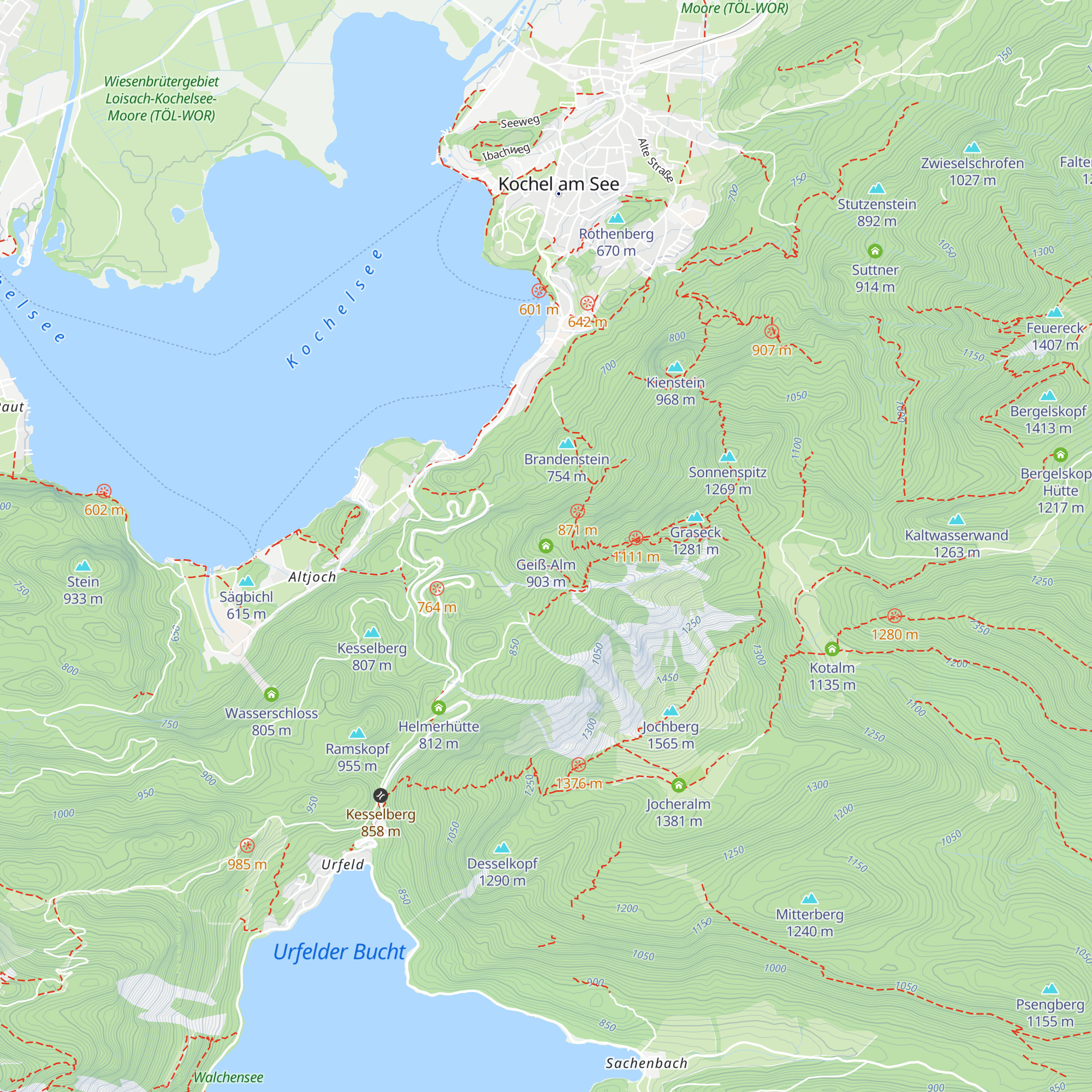 Geiß-Alm map