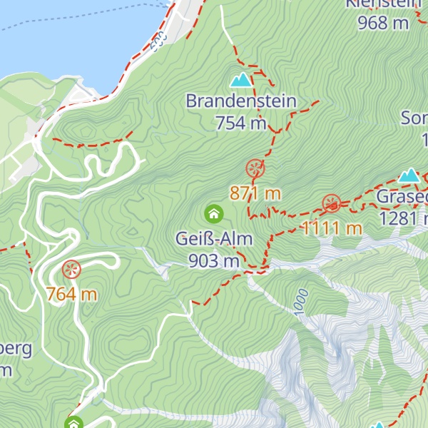 Map of Geiß-Alm