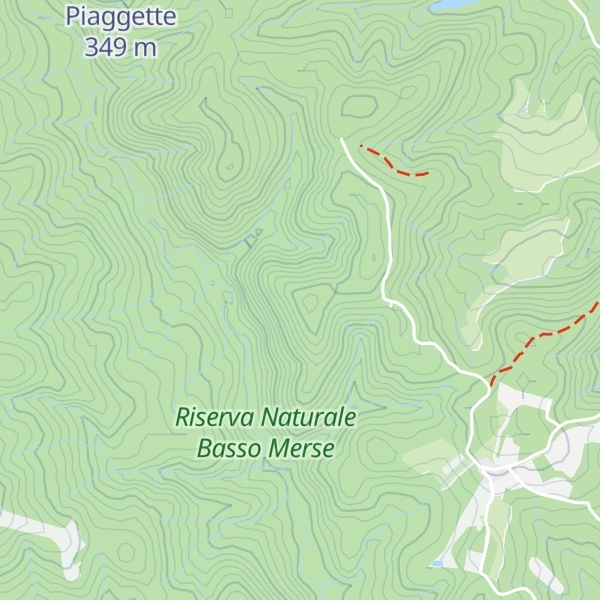 Map of Poggio al Leccione