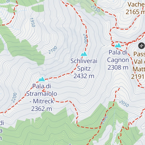 Map of Monte Ruioch