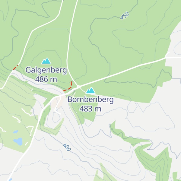 Map of Bombenberg