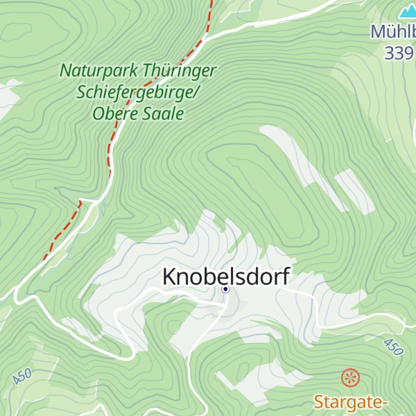 Map of Baba-Jaga-Hütte