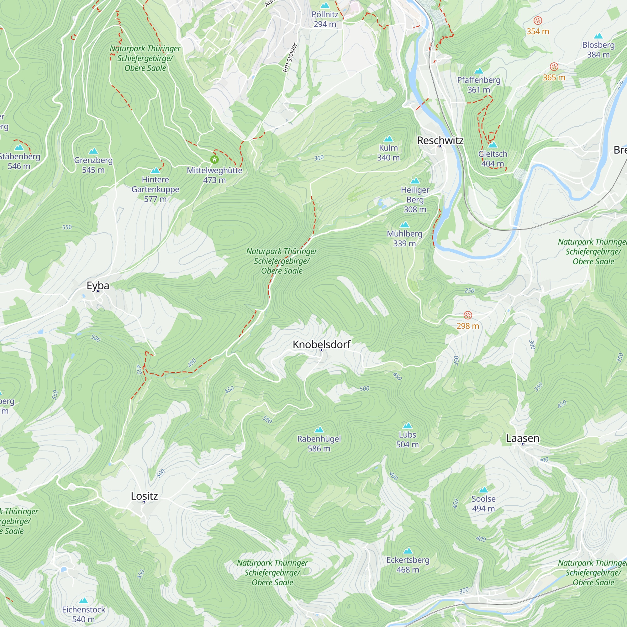Baba-Jaga-Hütte map