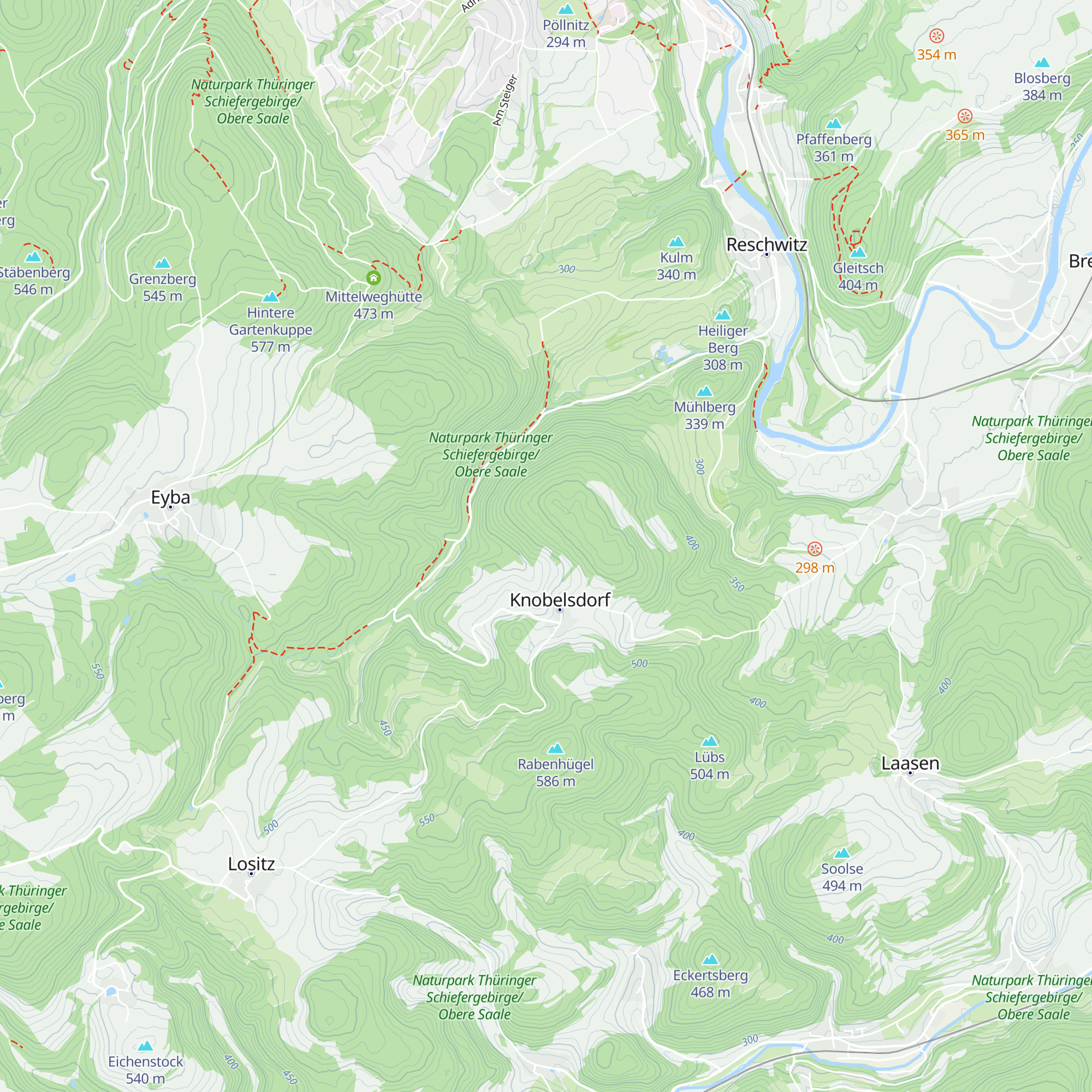 Baba-Jaga-Hütte map