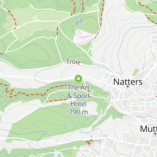 Map of The Art & Sport Hotel