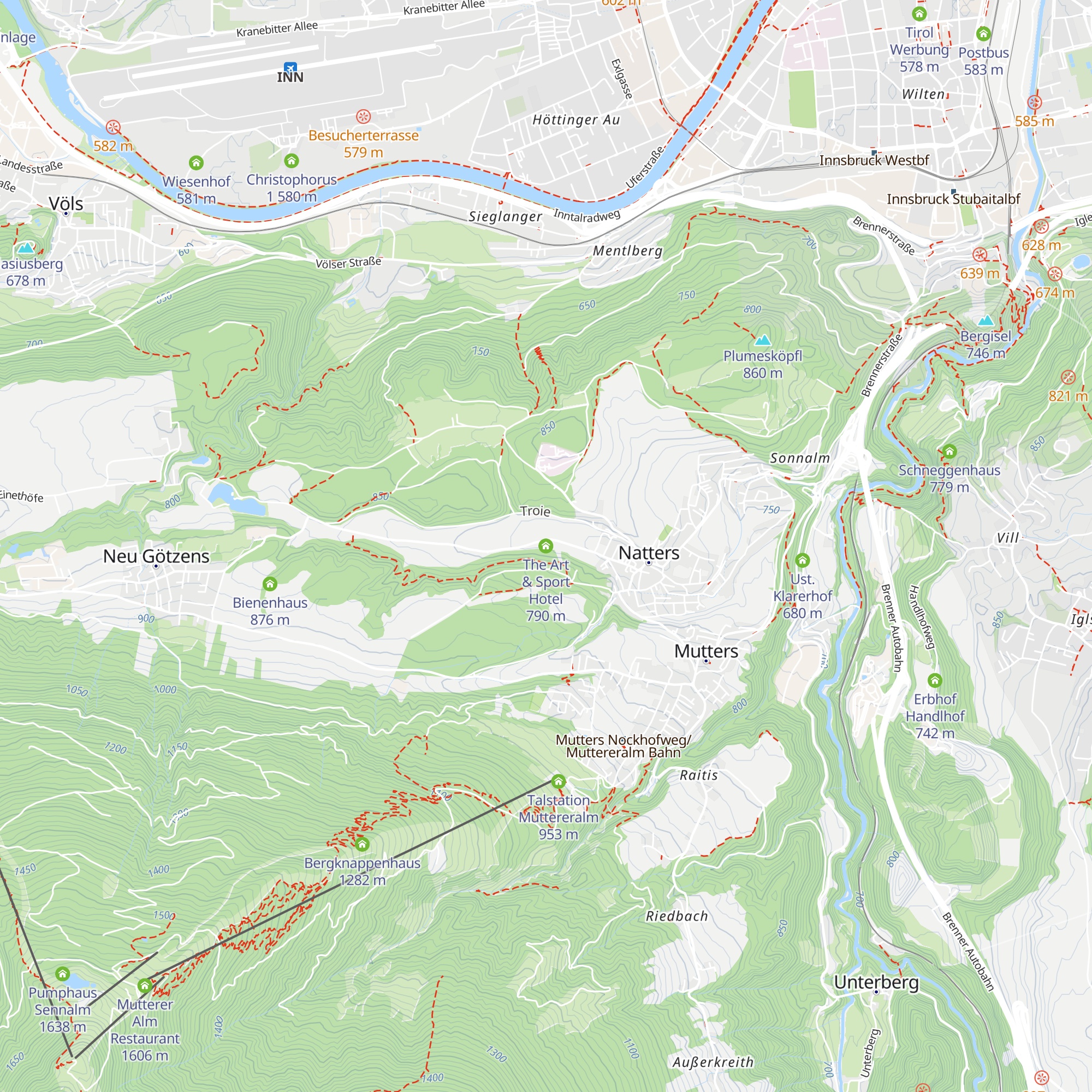 The Art & Sport Hotel map