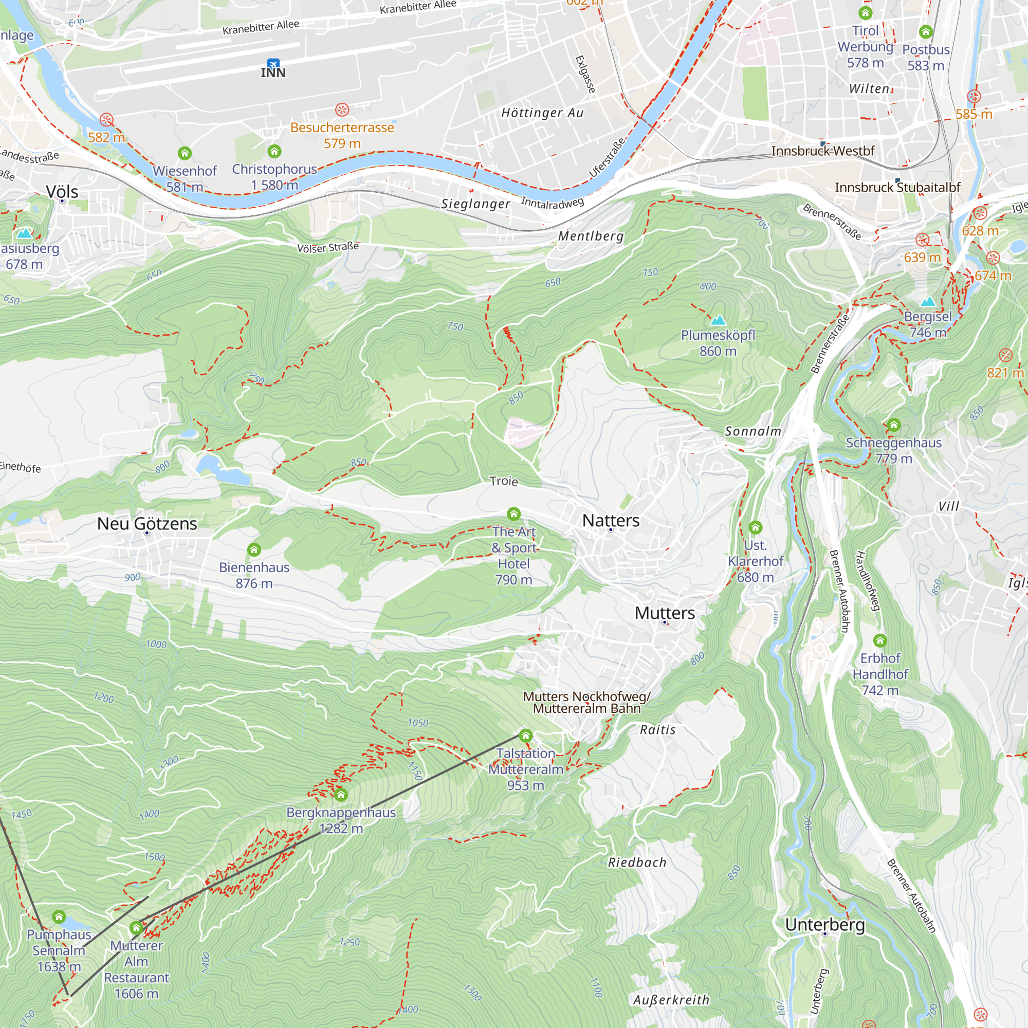 The Art & Sport Hotel map