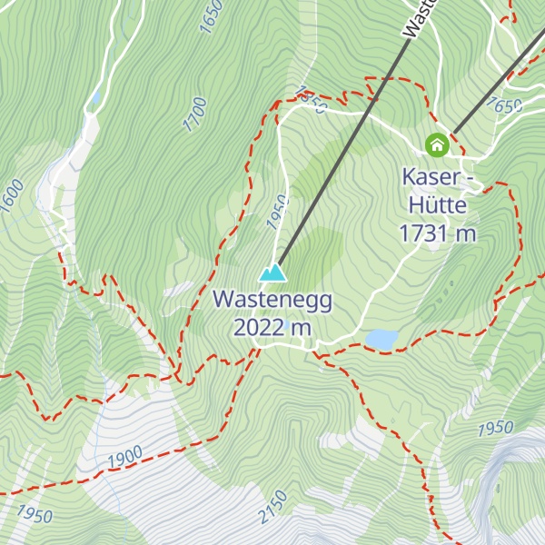 Map of Wastenegg
