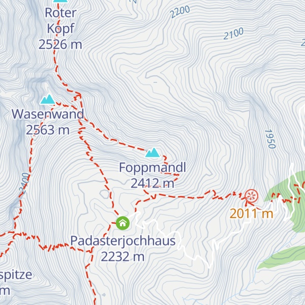 Map of Foppmandl