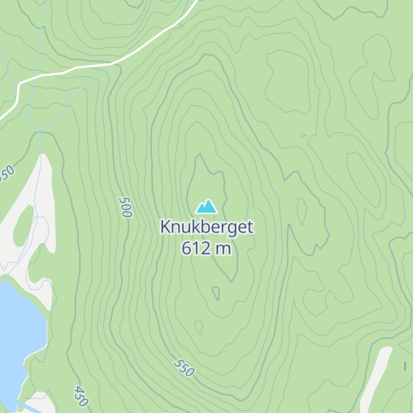 Map of Knukberget