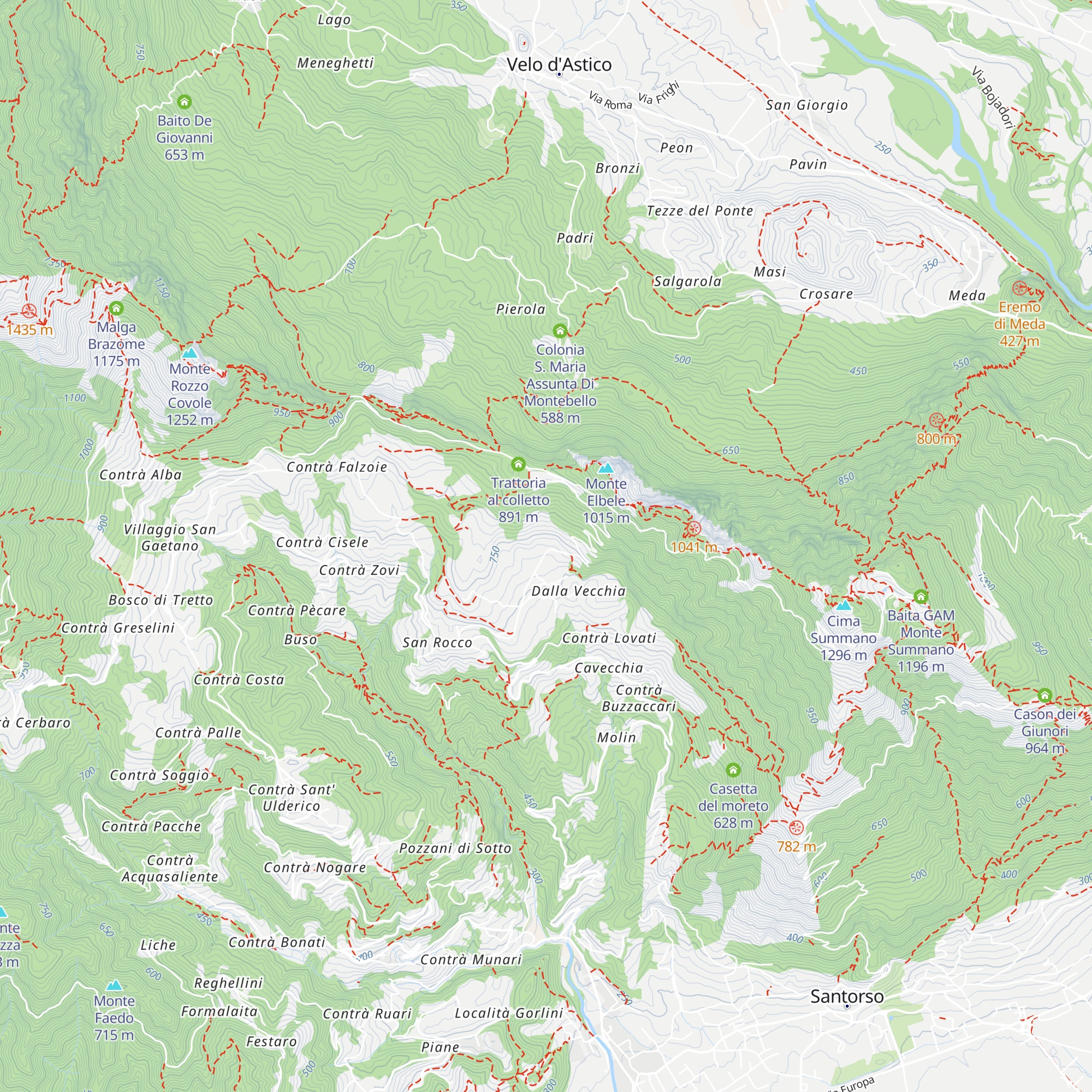 Agriturismo Il Maggiociondolo map