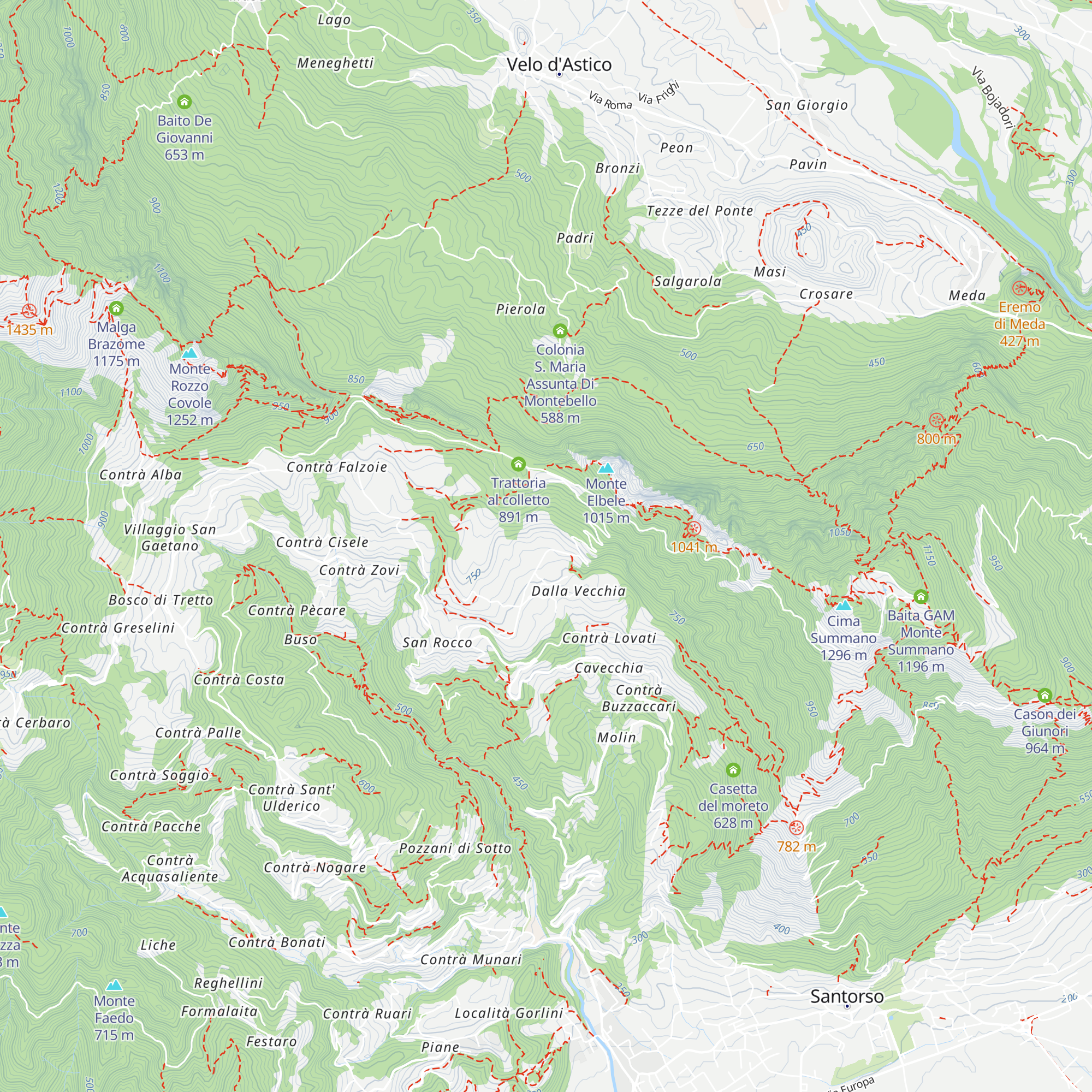 Agriturismo Il Maggiociondolo map