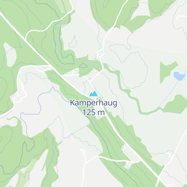 Map of Kamperhaug