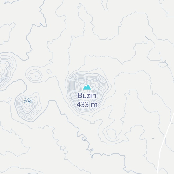 Map of Buzin