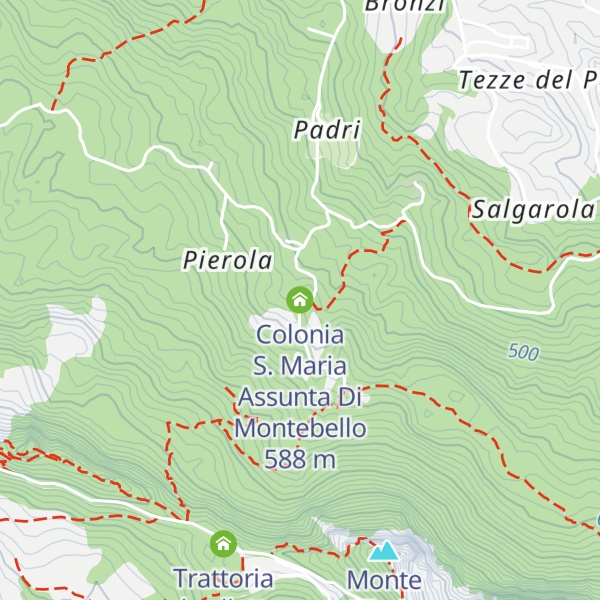 Map of Colonia S. Maria Assunta Di Montebello
