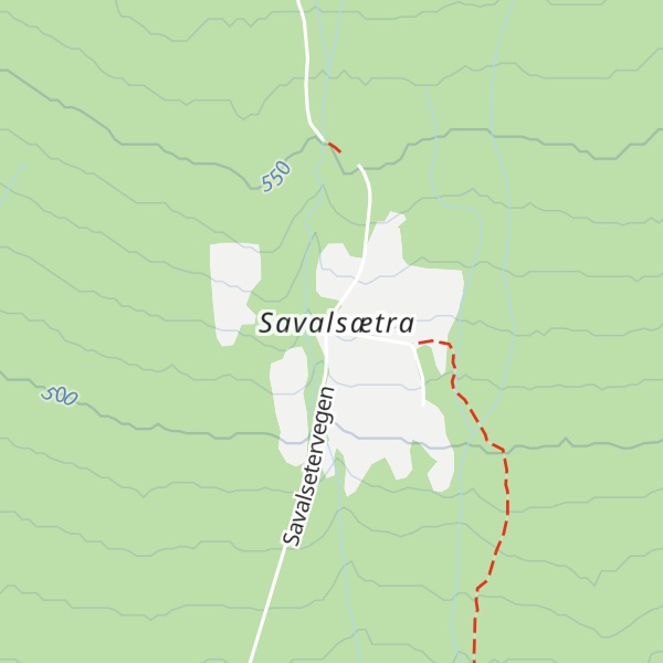 Map of Savalsætra