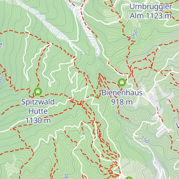 Map of Turnerheim Höttinger Bild
