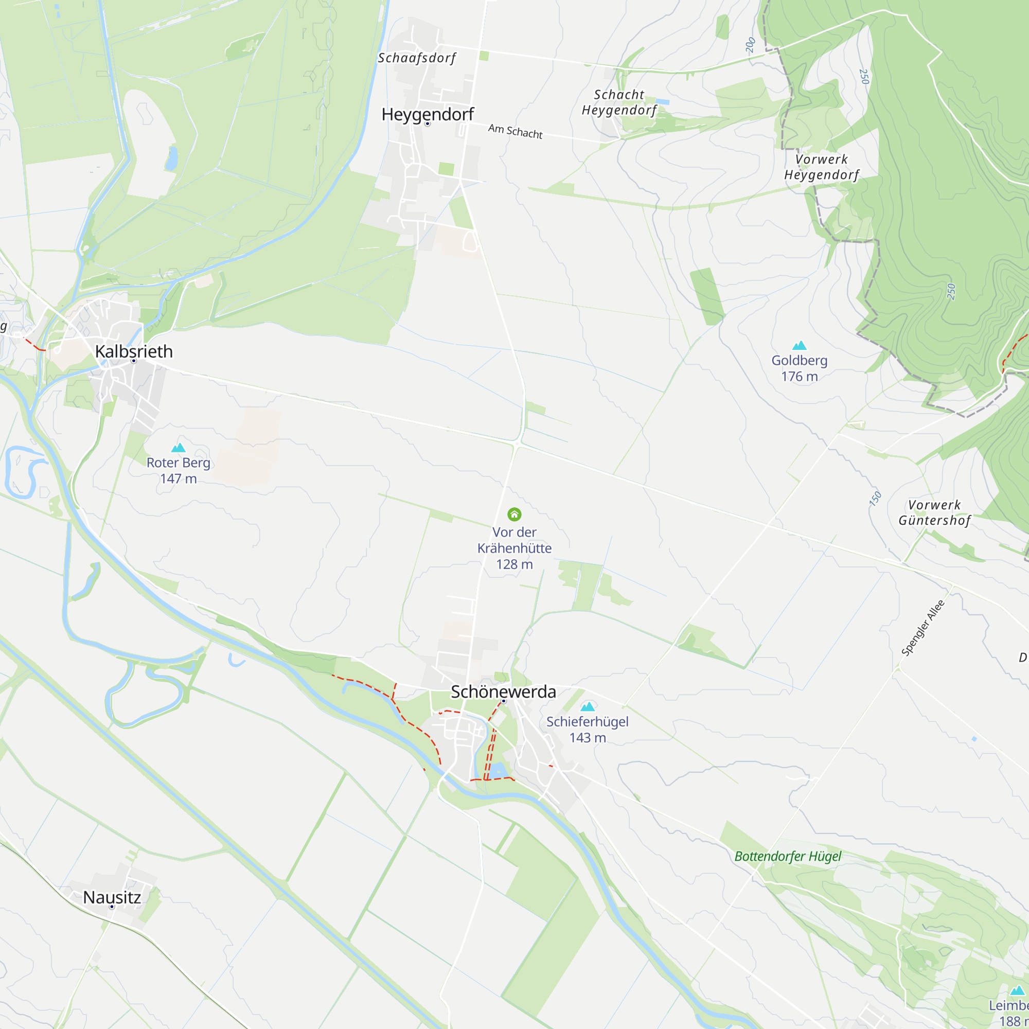 Vor der Krähenhütte map