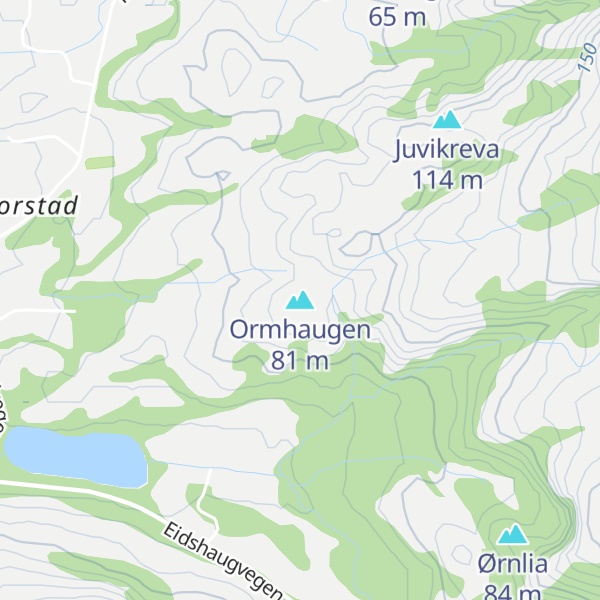 Map of Ormhaugen