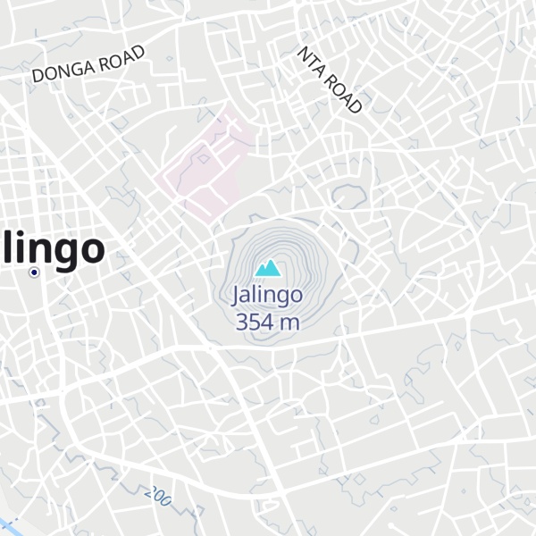 Map of Jalingo