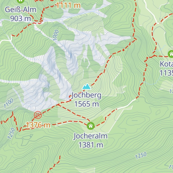 Map of Jochberg