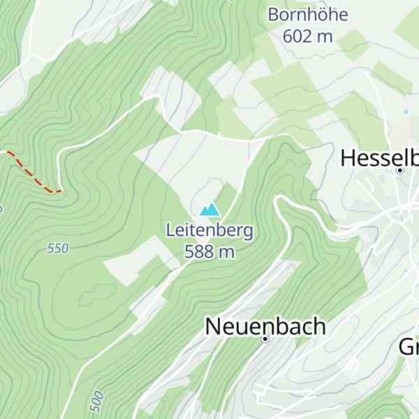 Map of Leitenberg