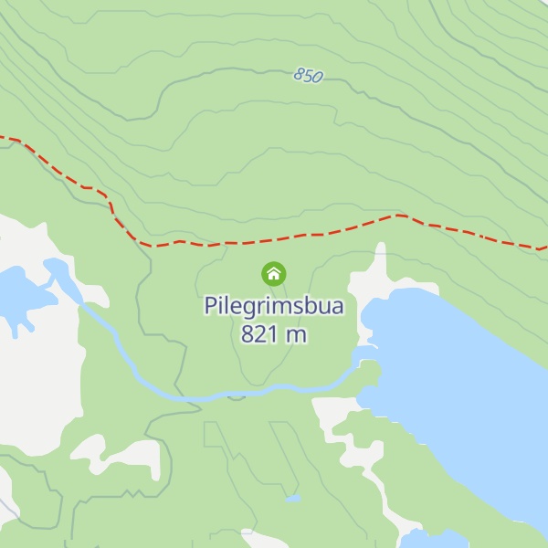 Map of Pilegrimsbua