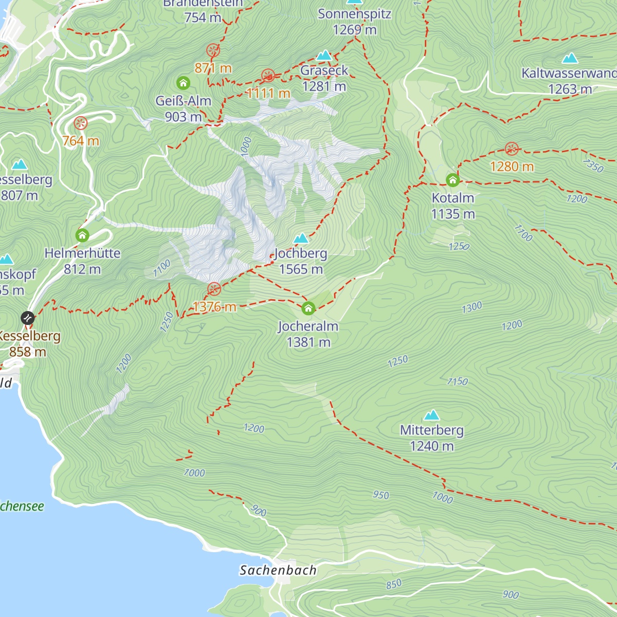 Jocheralm map