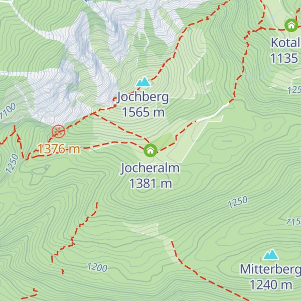 Map of Jocheralm