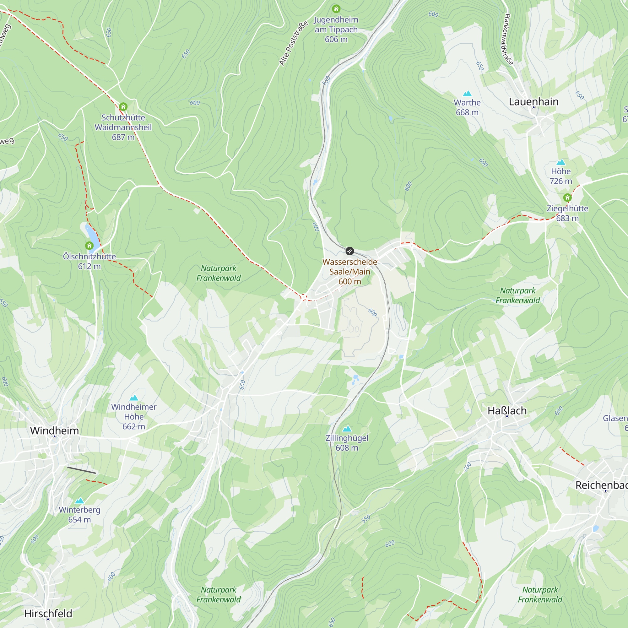 Freizeit- und Tourismuszentrum map